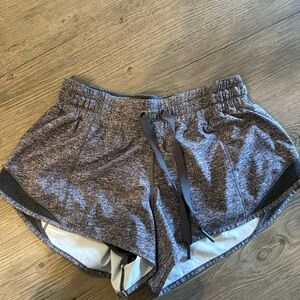 Grey Women’s Lululemon shorts